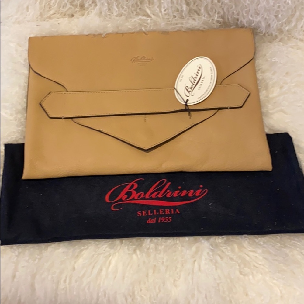 Boldrini Selleria clutch purse